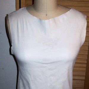 Ladies leather pull-over top